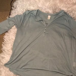 3/4 length sleeve tee